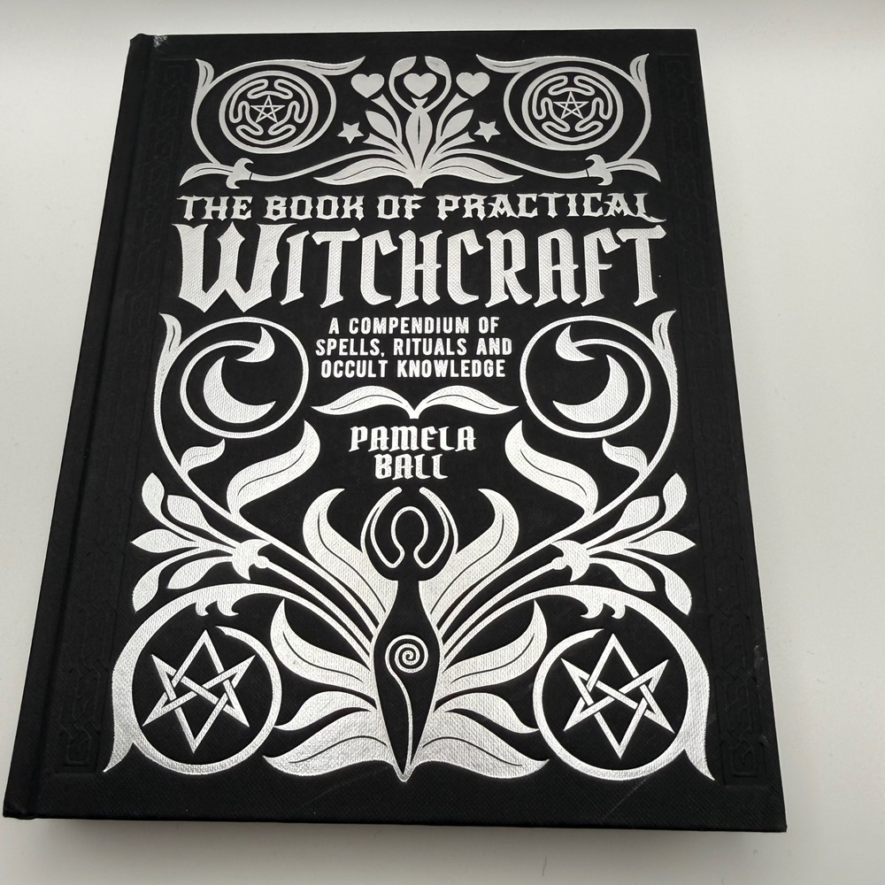 Book of Practical Witchcraft Pamela Ball Hardcover Spells Occult Rituals Wicca